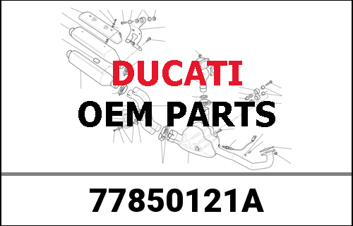 DUCATI純正 THREADED DOWEL STEI M5X8 | 77850121A