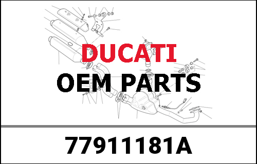 DUCATI純正 SCREW, SPECIAL | 77911181A