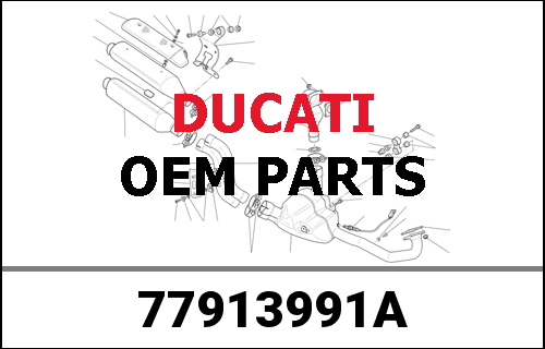 DUCATI純正 SCREW M8X20 | 77913991A