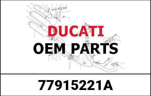 DUCATI純正 SCREW TBEI M6X25 | 77915221A