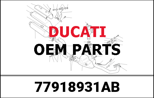 DUCATI純正 SCREW | 77918931AB