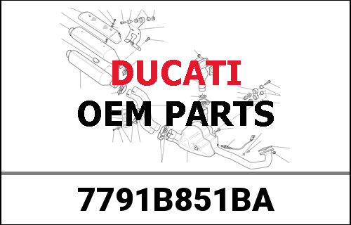 DUCATI純正 SPEZIALSCHRAUBE | 7791B851BA