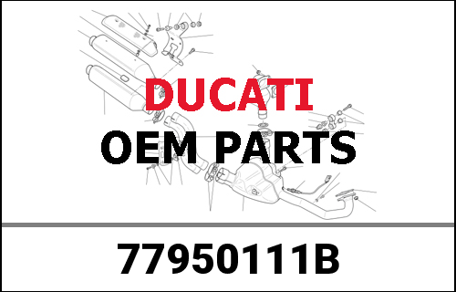 DUCATI純正 SCREW TCEIR M6X22 | 77950111B