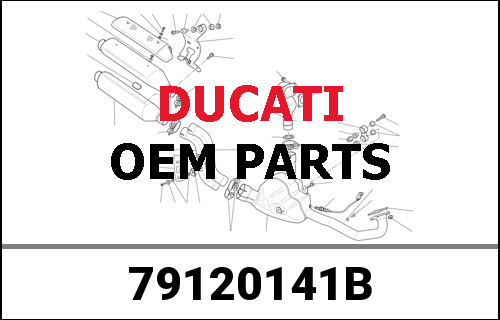 DUCATI純正 HEAD-CYLINDER GASKETS SET | 79120141B