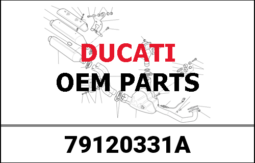 DUCATI純正 HEAD-CYLINDER GASKETS SET | 79120331A