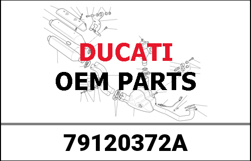 DUCATI純正 GASKET SET | 79120372A