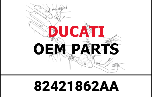 DUCATI純正 stay footrest front left | 82421862AA
