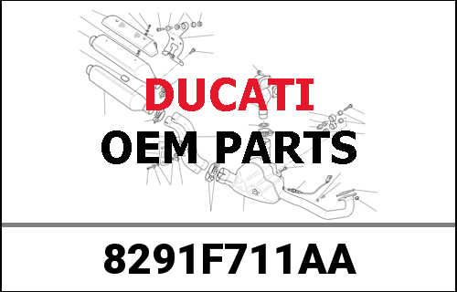 DUCATI純正 LEFT HOLDER | 8291F711AA