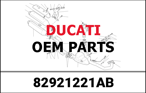 DUCATI純正 LEFT BRACKET | 82921221AB