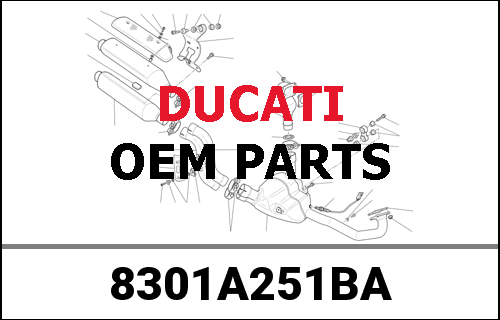 DUCATI純正 BRACKET, CARBON CANISTER | 8301A251BA