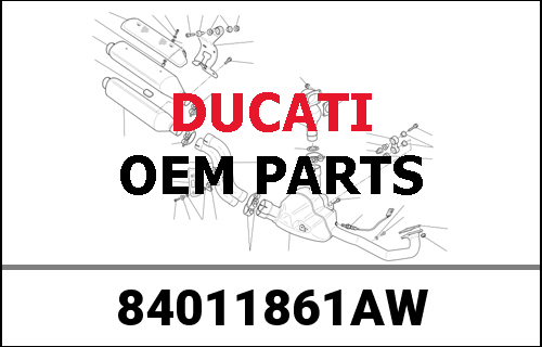 DUCATI純正 REG.CHIUS.SEMICONI SP.5.25 | 84011861AW