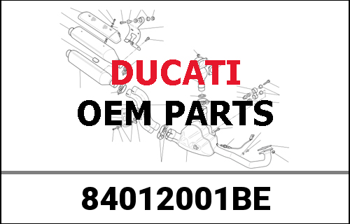 DUCATI純正 ADJUSTER, CLOSING ROCKER ARM 2.65 MM | 84012001BE