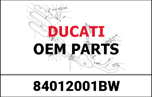 DUCATI純正 ADJUSTER, CLOSING ROCKER ARM 3.55 MM | 84012001BW