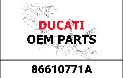 DUCATI純正 GASKET | 86610771A