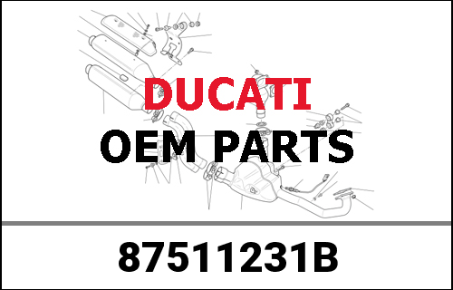 DUCATI純正 PIPE | 87511231B