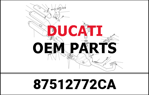 DUCATI純正 Handlebar right | 87512772CA