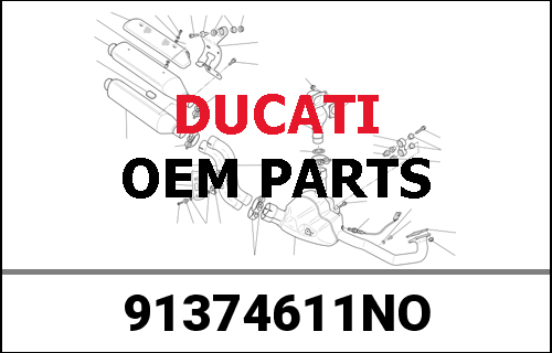 DUCATI純正 OM.HYM950 NORWAY MY20 | 91374611NO