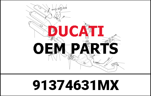 DUCATI純正 OM.SCR ICON+FT MEXICO/ESP MY20 | 91374631MX