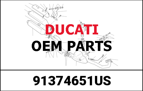 DUCATI純正 OM.SCR DESERT SLED USA MY20 | 91374651US
