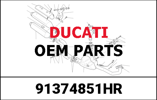 DUCATI純正 OM.SUPERLEGGERA V4 CROATIA MY20 | 91374851HR