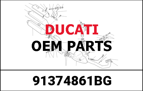 DUCATI純正 ANLEITUNGS- UND WARTUNGSHEFT | 91374861BG