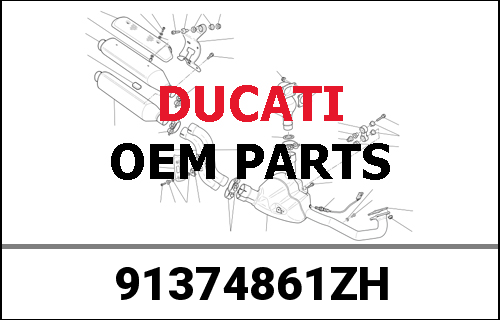 DUCATI純正 ANLEITUNGS- UND WARTUNGSHEFT | 91374861ZH