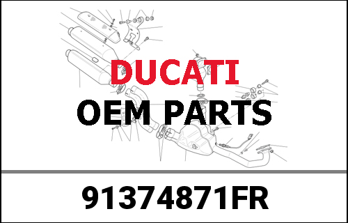 DUCATI純正 ANLEITUNGS- UND WARTUNGSHEFT | 91374871FR