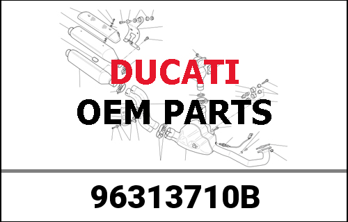 DUCATI純正 GR.COLLET.RACING 2IN2 HYM796 | 96313710B