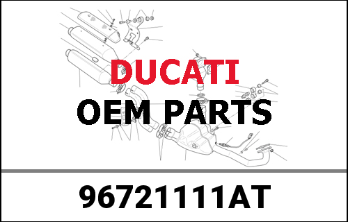 DUCATI純正 COMPLETE RH SIDE PANNIER TITANIUM GREY+K | 96721111AT