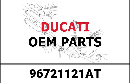 DUCATI純正 COMPLETE LH SIDE PANNIER TITANIUM GREY+K | 96721121AT