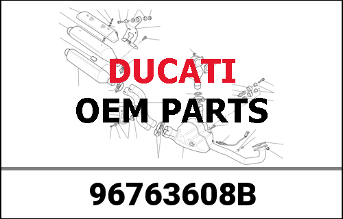 DUCATI純正 STAFFA POSTERIOR.PARACOPPA HYM | 96763608B