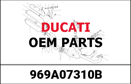 DUCATI純正 PARACALORE INF.CARB.SF | 969A07310B