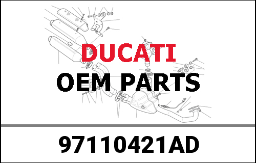 DUCATI純正 RH HEADLIGHT FAIRING PANEL-YELLOW | 97110421AD
