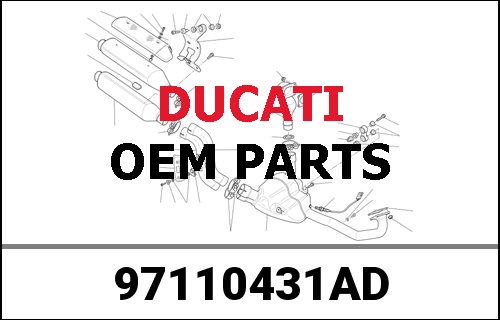 DUCATI純正 LH HEADLIGHT FAIRING PANEL-YELLOW | 97110431AD