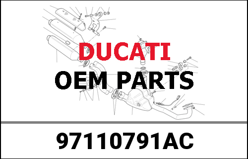 DUCATI純正 CORSE RH SIDE PANEL SINGLE-SEATER ACCESS | 97110791AC