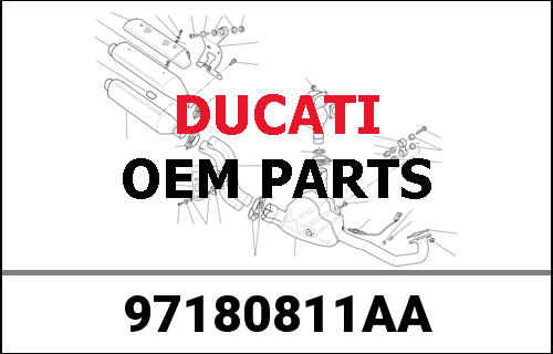 DUCATI純正 SPORT HEAD.FAIR.SET M1200S MY20 TH.BLACK | 97180811AA