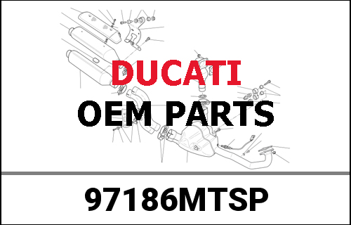 DUCATI純正 VITE BRUGOLA M6X40 ZINCATA | 97186MTSP