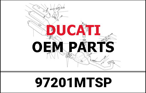 DUCATI純正 VITE M6X45 BRUGOLA | 97201MTSP