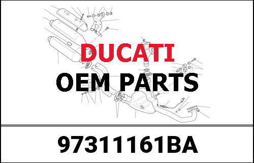 DUCATI純正 RH MIRROR HOLE COVER | 97311161BA