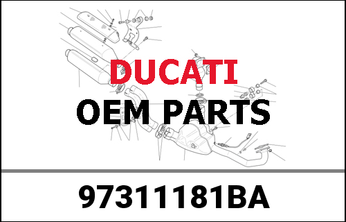 DUCATI純正 LH MIRROR HOLE COVER | 97311181BA