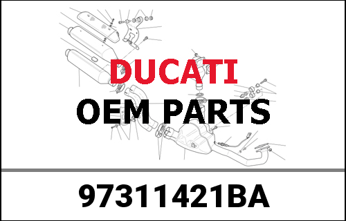 DUCATI純正 RH HANDLEBAR FOR STEERING DUMPER | 97311421BA