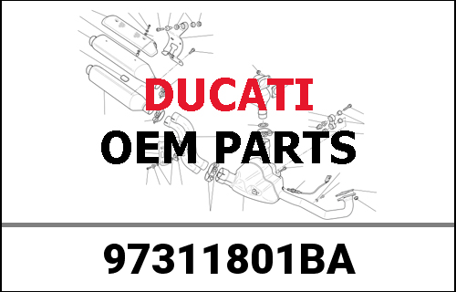 DUCATI純正 LH SUPPORT BRACKET | 97311801BA