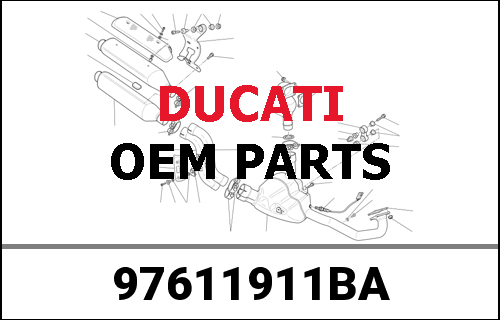 DUCATI純正 SPACER D6.2XD9.5 H15 | 97611911BA