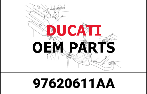 DUCATI純正 STUD BOLT ASSY H32 FINISHED | 97620611AA