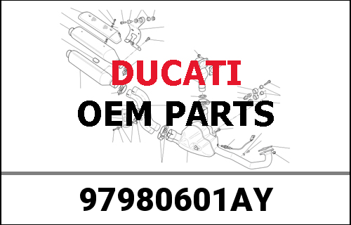 DUCATI純正 SATZ THERMOHÜLLEN SBK - UK | 97980601AY