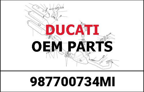 DUCATI純正 SOUVENIR MILANO BLACK T-SHIRT MAN M | 987700734MI
